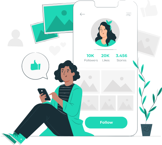 Social media post design